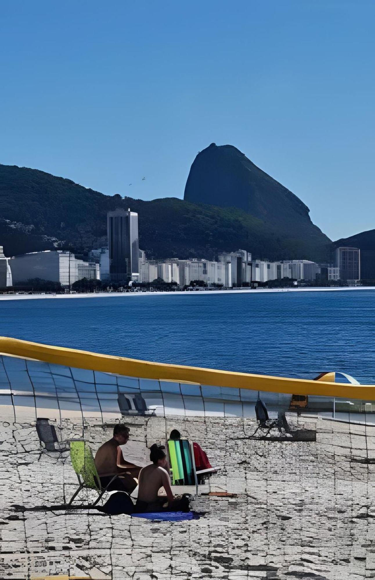 Studio Pe Na Areia Em Copacabana Rio de Janeiro Zewnętrze zdjęcie