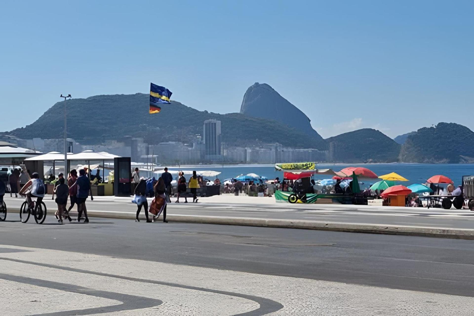 Studio Pe Na Areia Em Copacabana Rio de Janeiro Zewnętrze zdjęcie